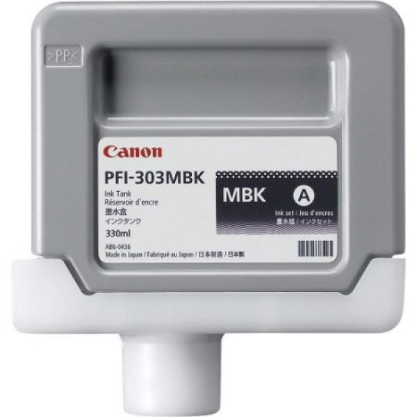 Canon PFI-303 MBK tinta (330ml) Matte Black